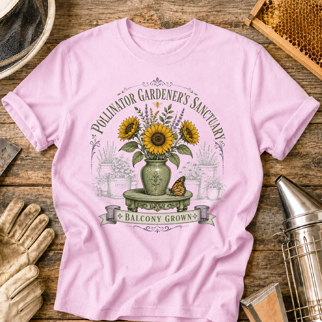 Pollinator Sanctuary - Balcony Grown T-Shirt