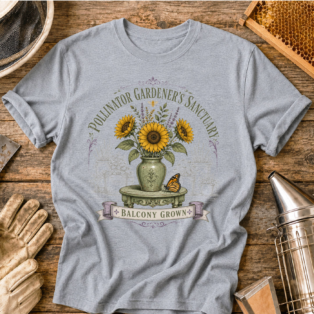 Pollinator Sanctuary - Balcony Grown T-Shirt