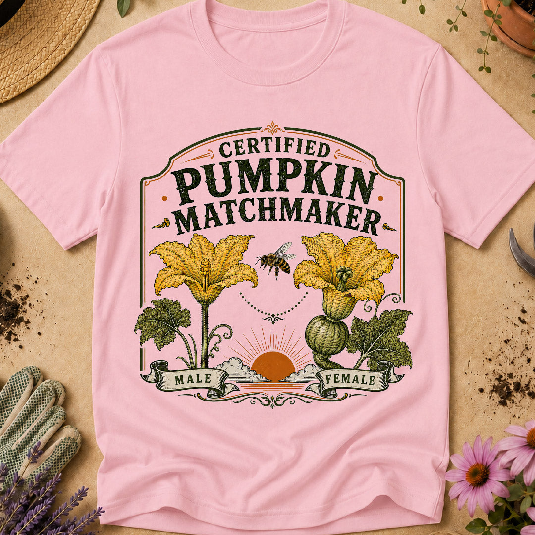 pumpkin shirt, pumpkin grower gift, pumpkin patch shirt, gardening shirt, vegetable gardener, squash blossoms, pumpkin pollination, gardener gift, pumpkin lover, pollinator garden
