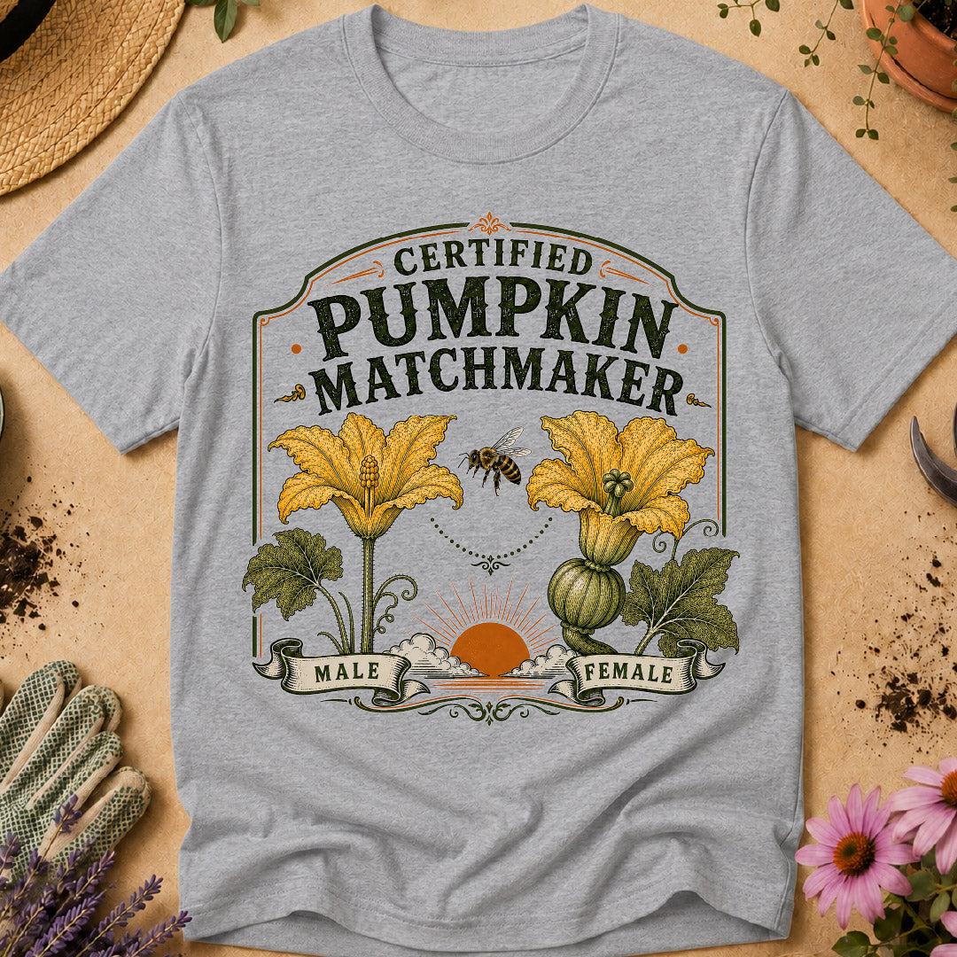 pumpkin shirt, pumpkin grower gift, pumpkin patch shirt, gardening shirt, vegetable gardener, squash blossoms, pumpkin pollination, gardener gift, pumpkin lover, pollinator garden