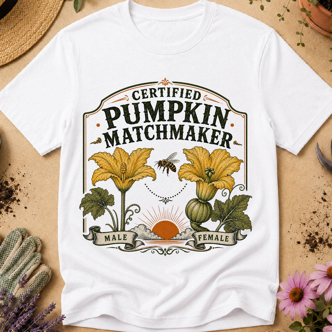 pumpkin shirt, pumpkin grower gift, pumpkin patch shirt, gardening shirt, vegetable gardener, squash blossoms, pumpkin pollination, gardener gift, pumpkin lover, pollinator garden