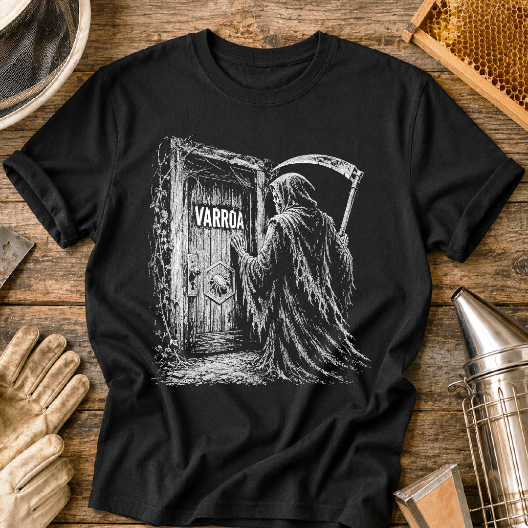 Grim Reaper Comes for Varroa T-Shirt