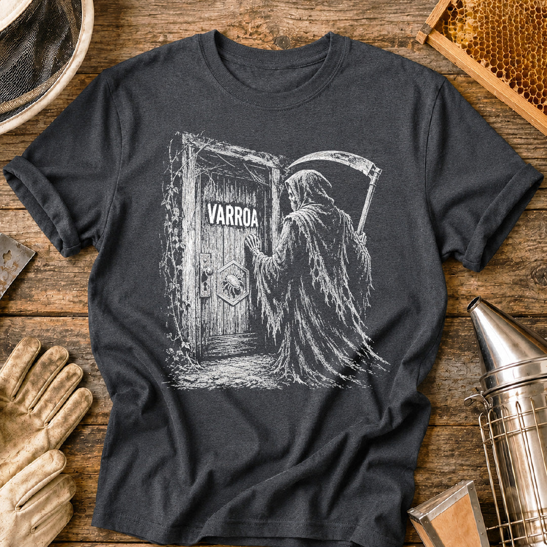 Grim Reaper Comes for Varroa T-Shirt
