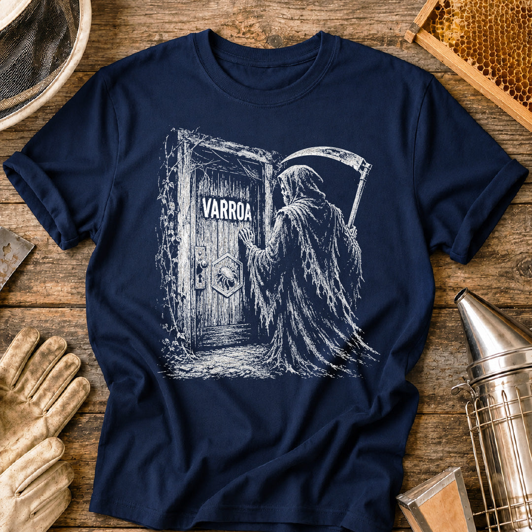 Grim Reaper Comes for Varroa T-Shirt