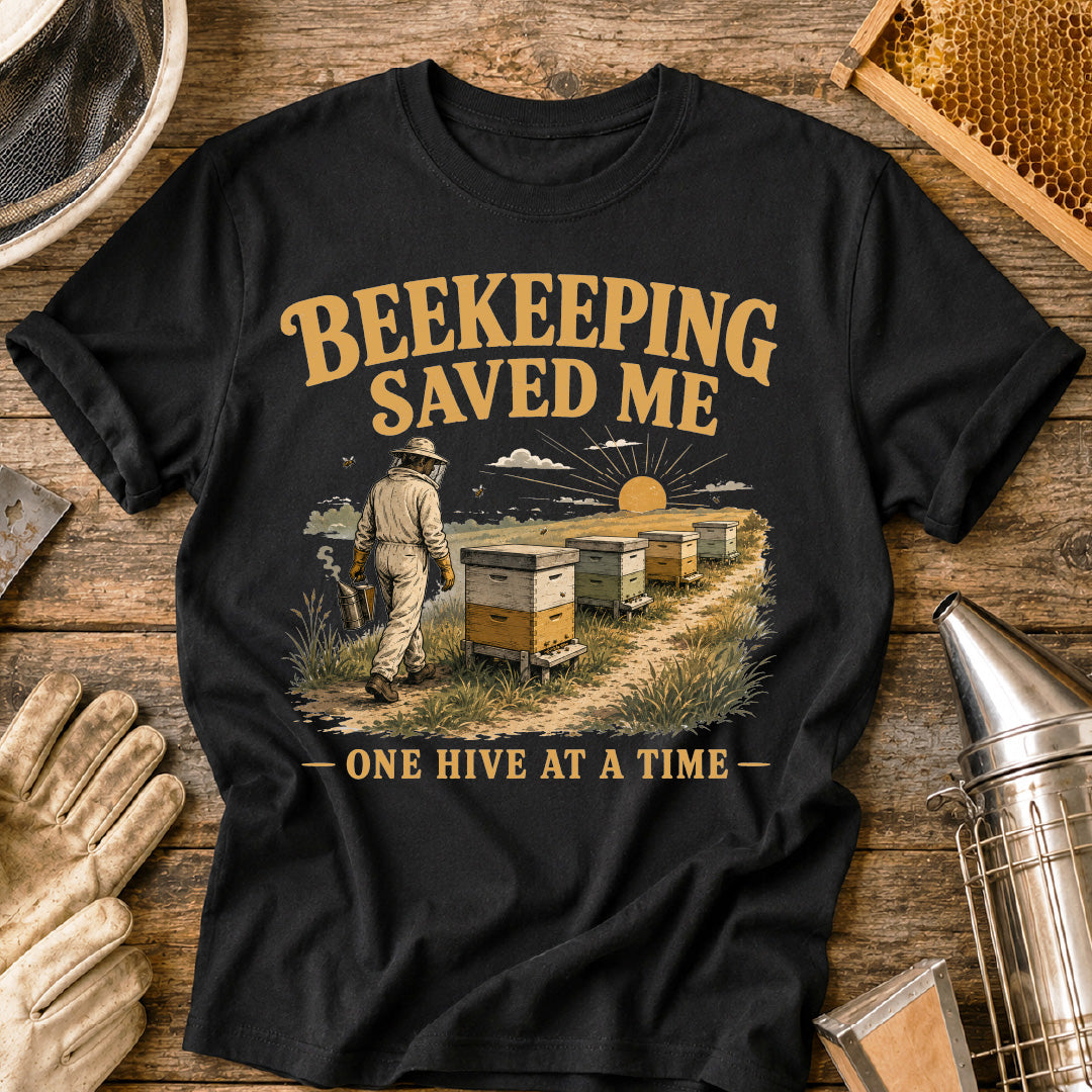 Beekeeping Saved Me T-Shirt