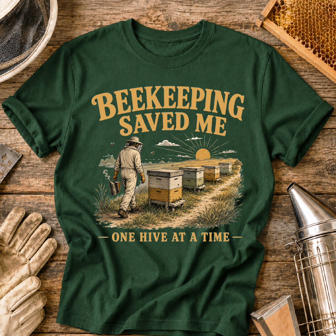 Beekeeping Saved Me T-Shirt