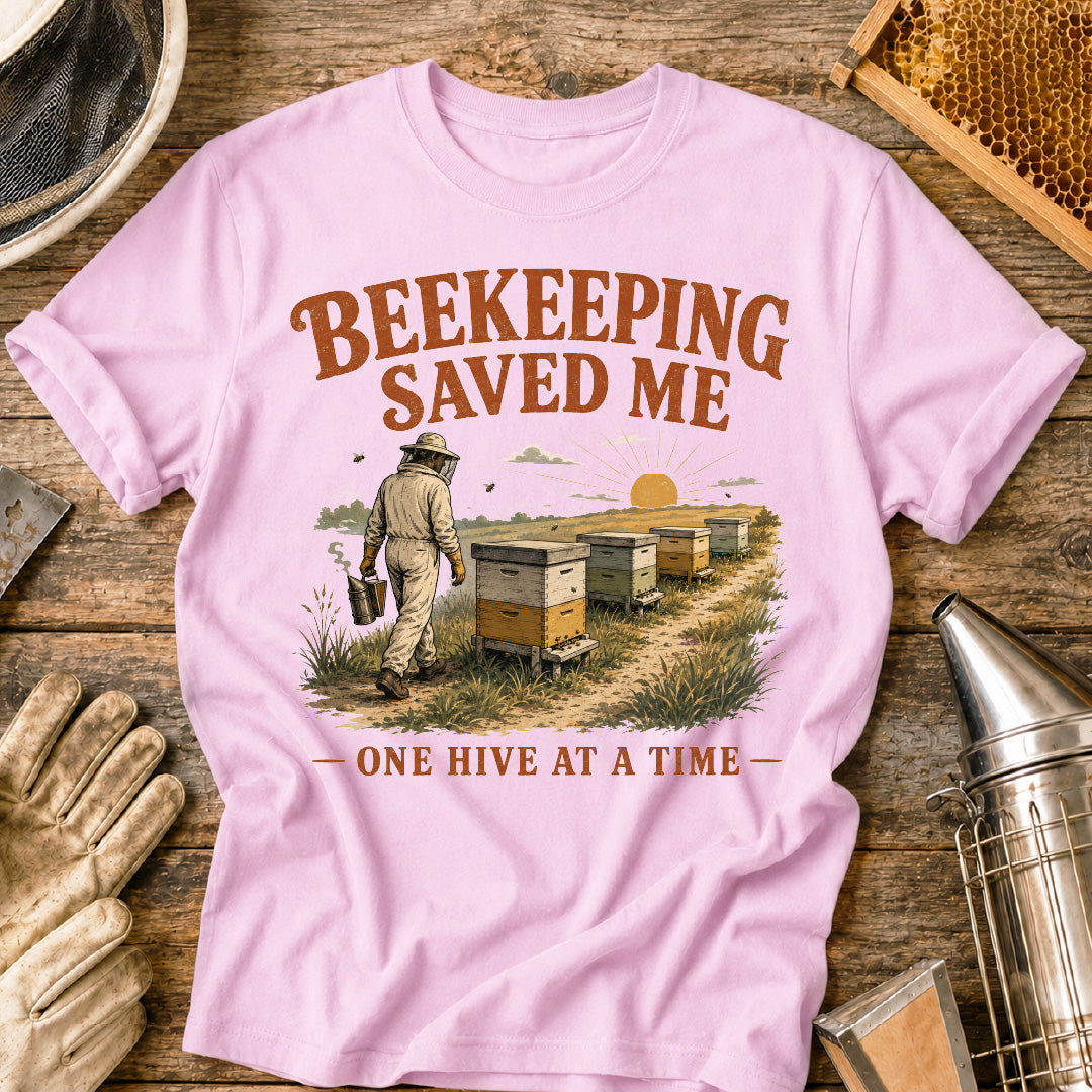 Beekeeping Saved Me T-Shirt