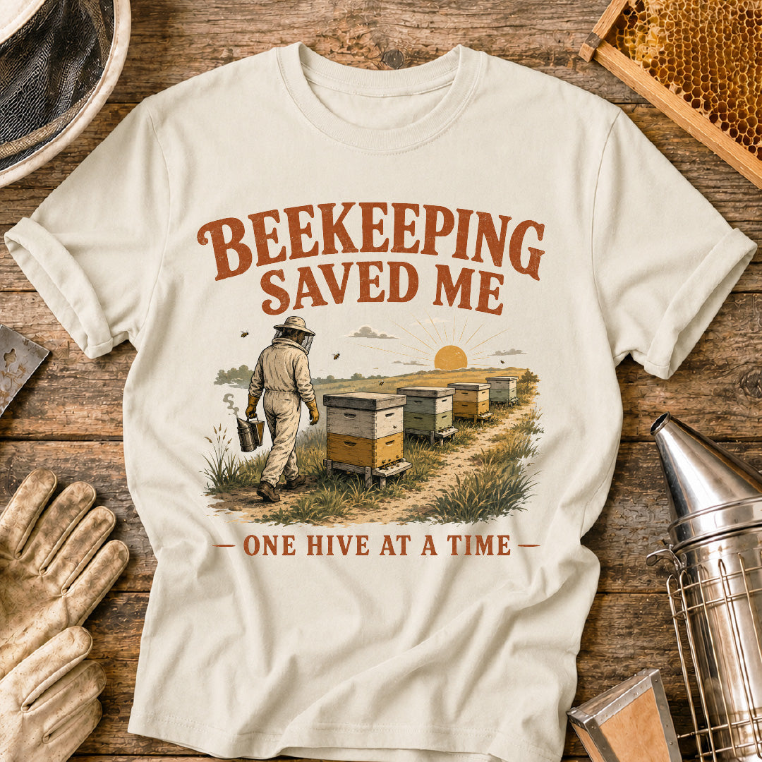 Beekeeping Saved Me T-Shirt