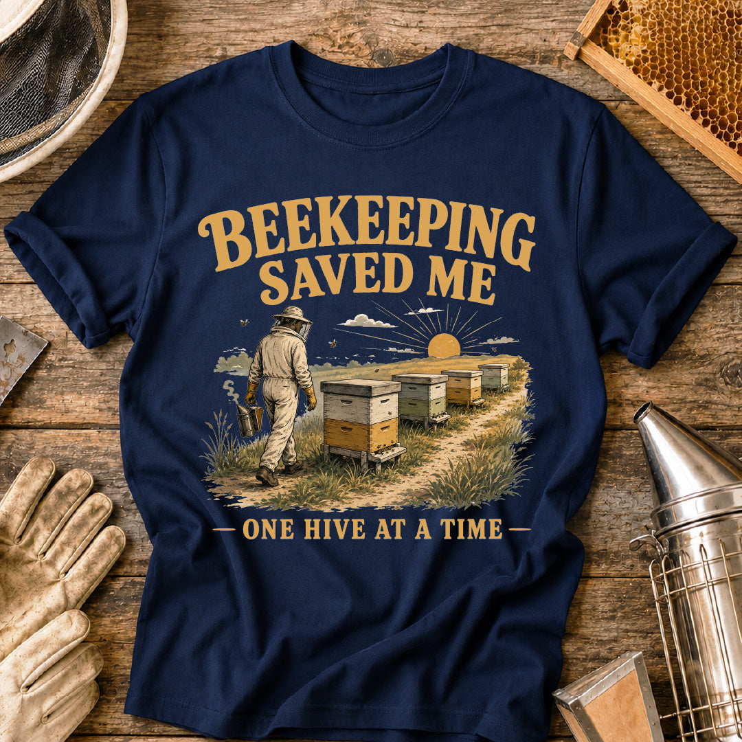 Beekeeping Saved Me T-Shirt