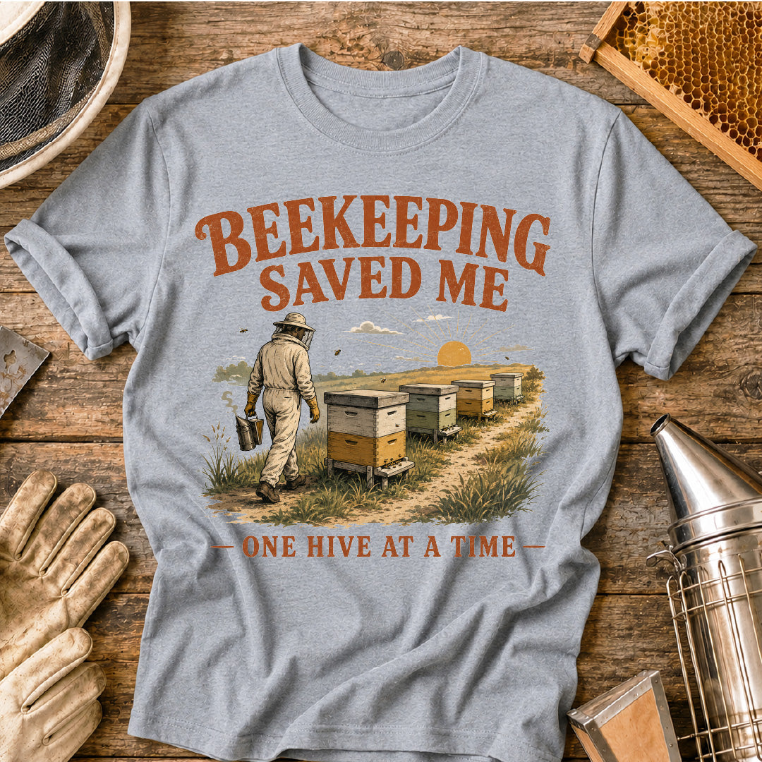 Beekeeping Saved Me T-Shirt
