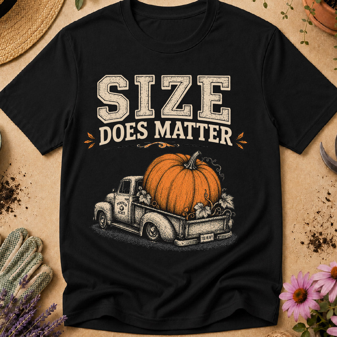 Size Matters Pumpkin T-Shirt