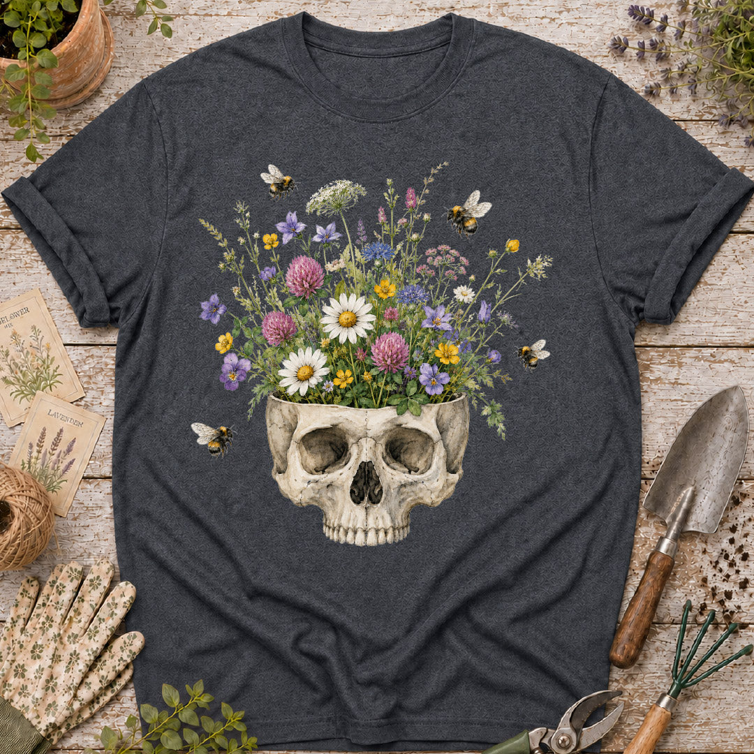 Wildflower Skull T-Shirt