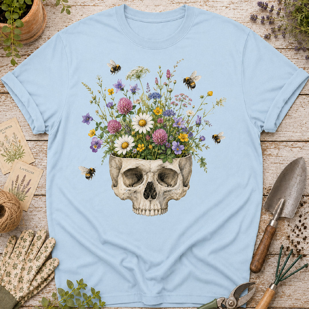 Wildflower Skull T-Shirt