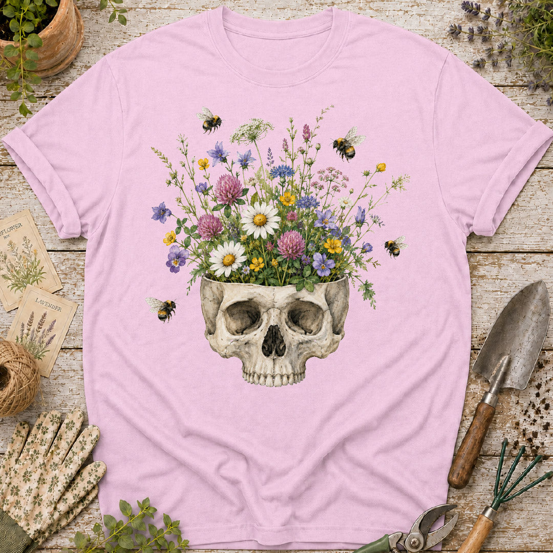 Wildflower Skull T-Shirt