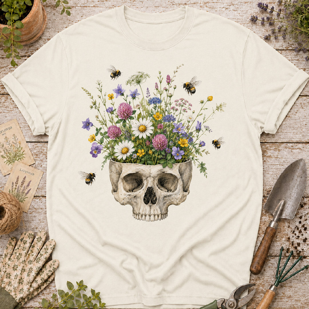 Wildflower Skull T-Shirt
