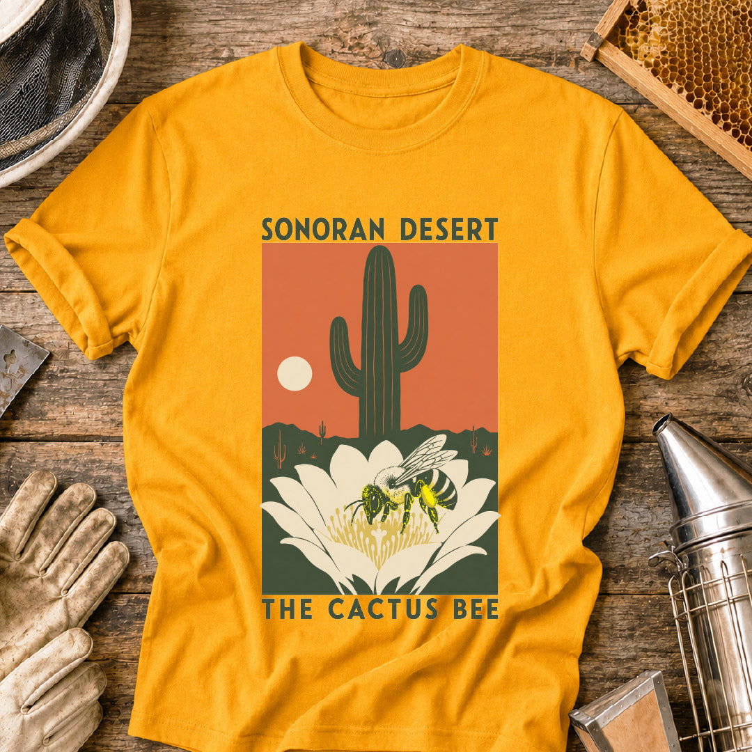 Sonoran Desert Cactus Bee T-Shirt