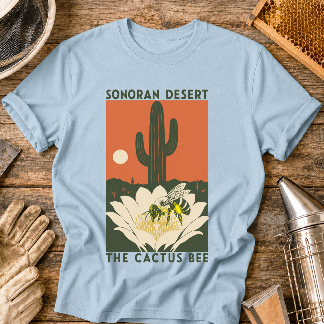 Sonoran Desert Cactus Bee T-Shirt