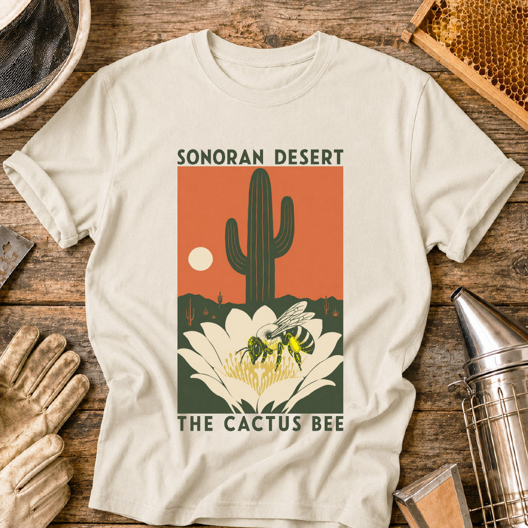 Sonoran Desert Cactus Bee T-Shirt