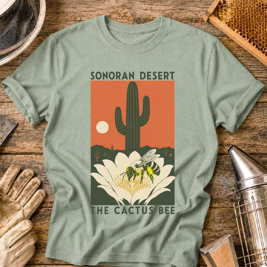 Sonoran Desert Cactus Bee T-Shirt