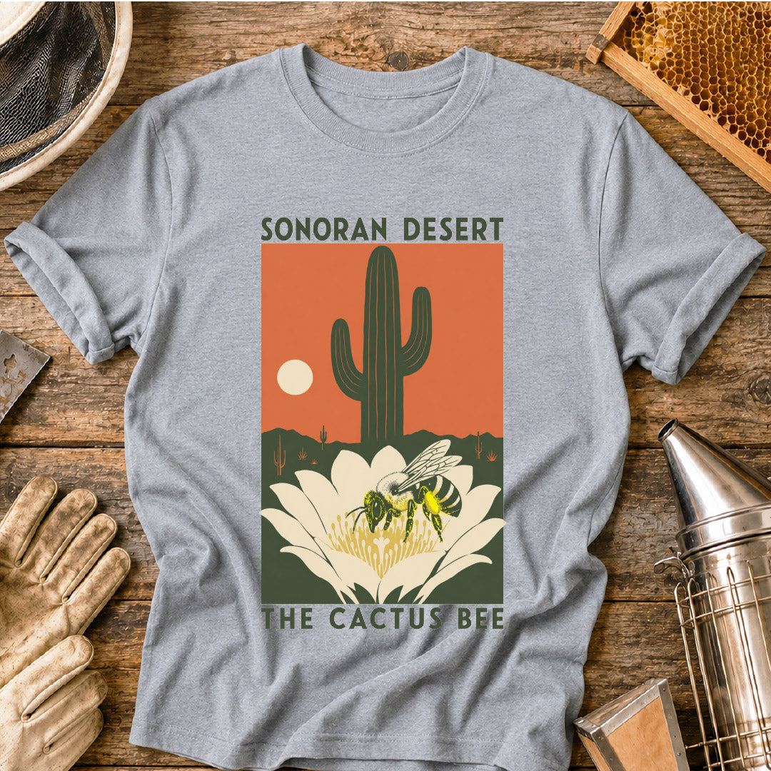 Sonoran Desert Cactus Bee T-Shirt