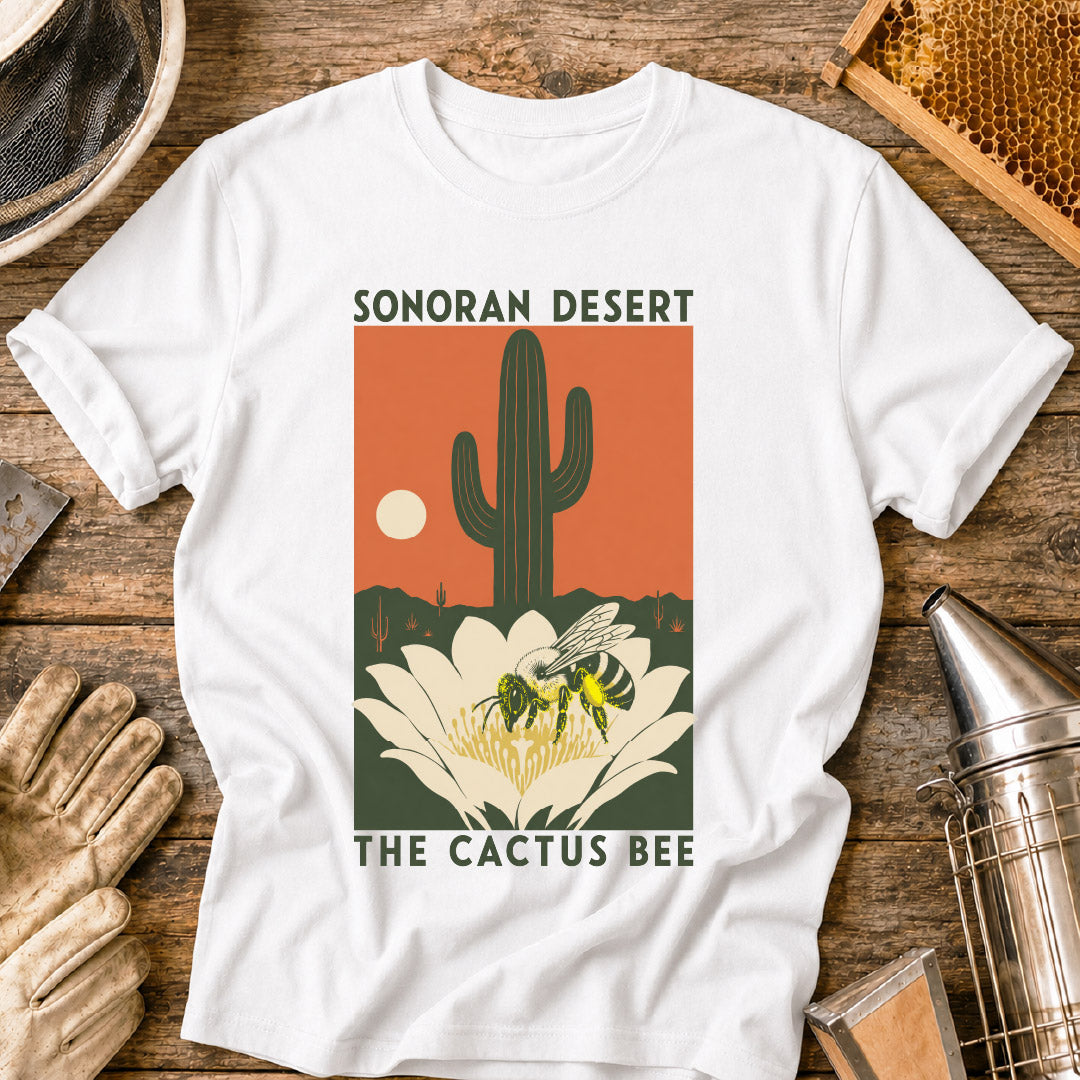 Sonoran Desert Cactus Bee T-Shirt