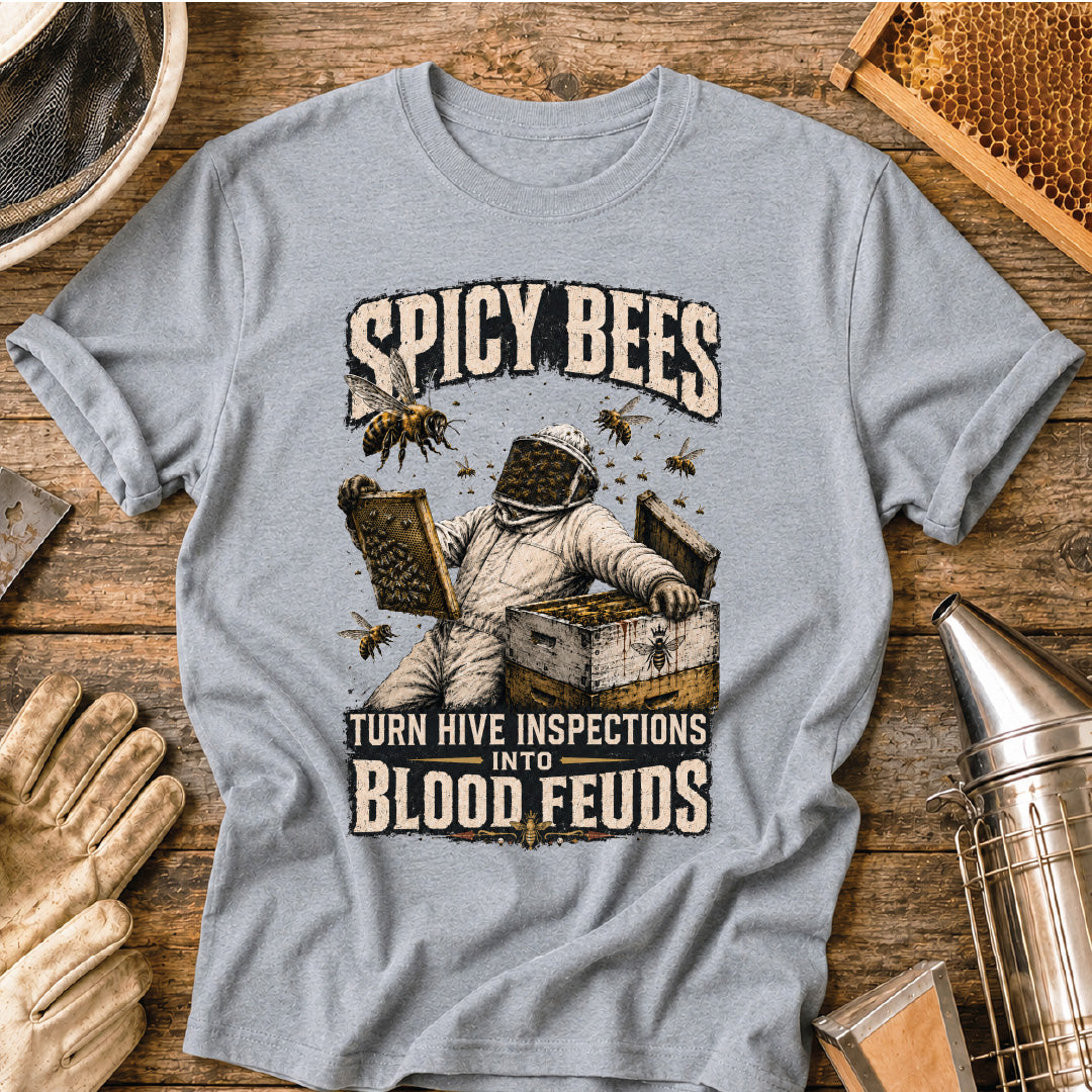 Spicy Bees Have a Blood Feud T-Shirt