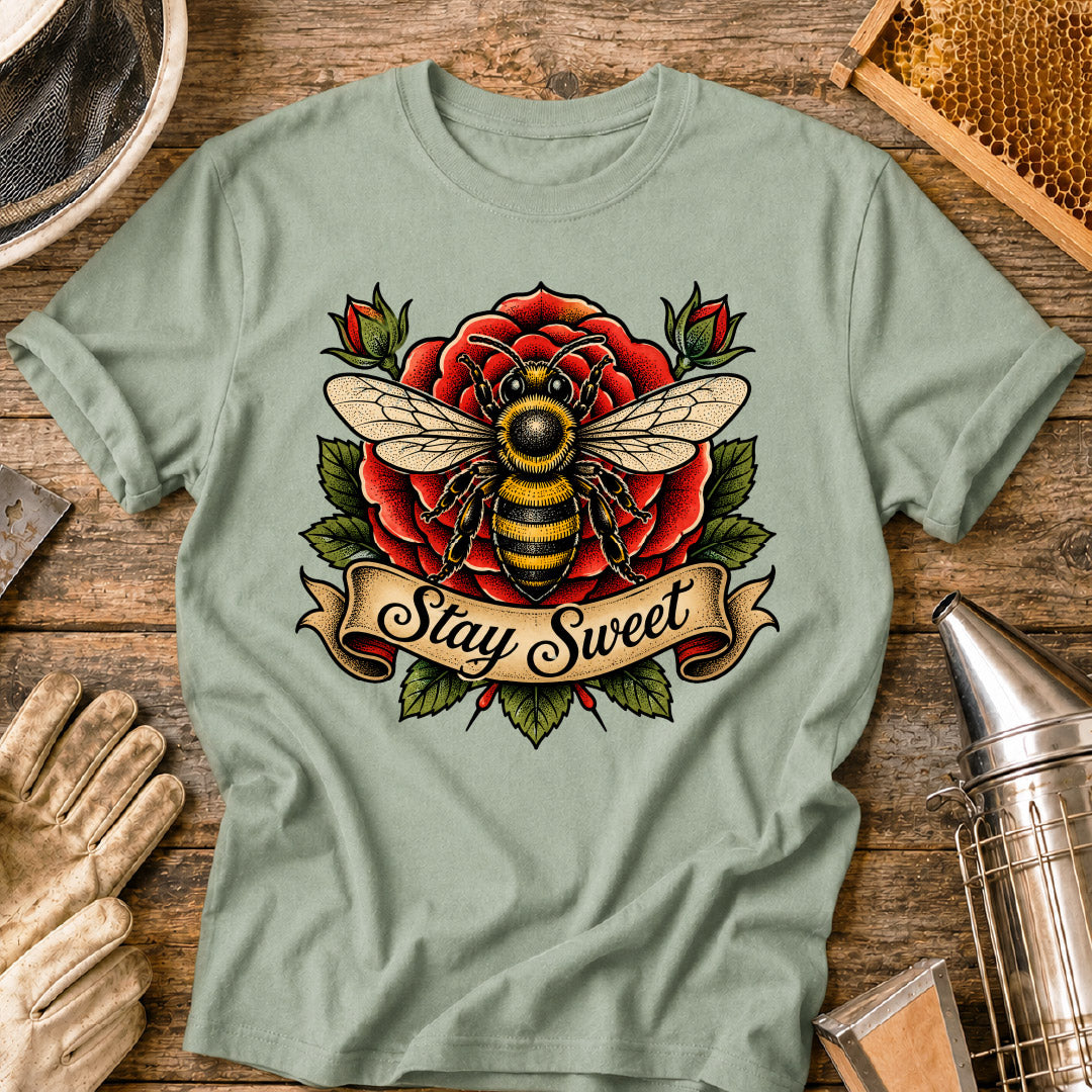 Stay Sweet Tattoo Style T-Shirt