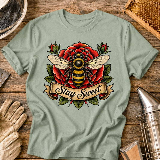 Stay Sweet Tattoo Style T-Shirt