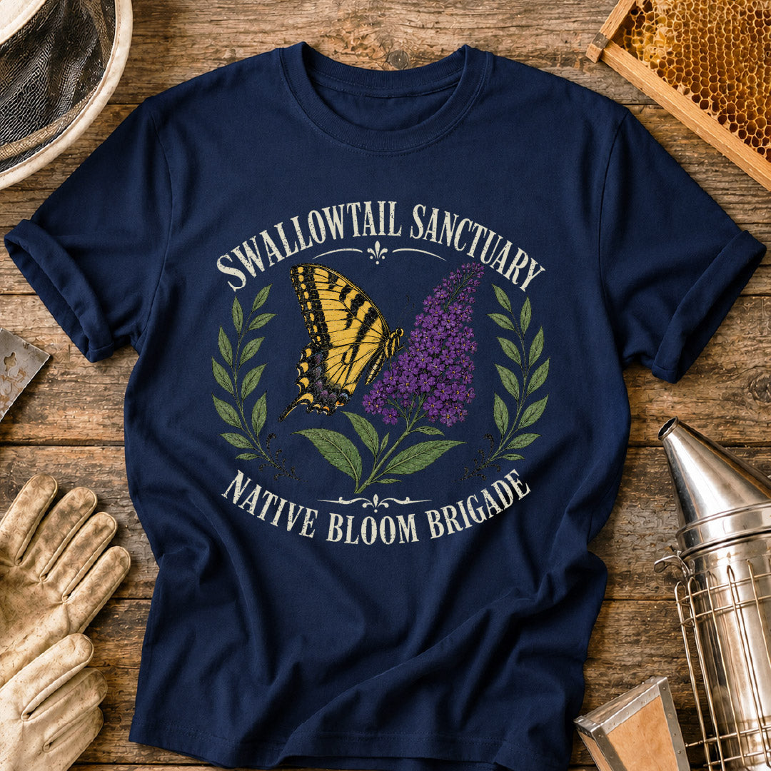 Swallowtail Sanctuary Native Bloom Brigade T-Shirt