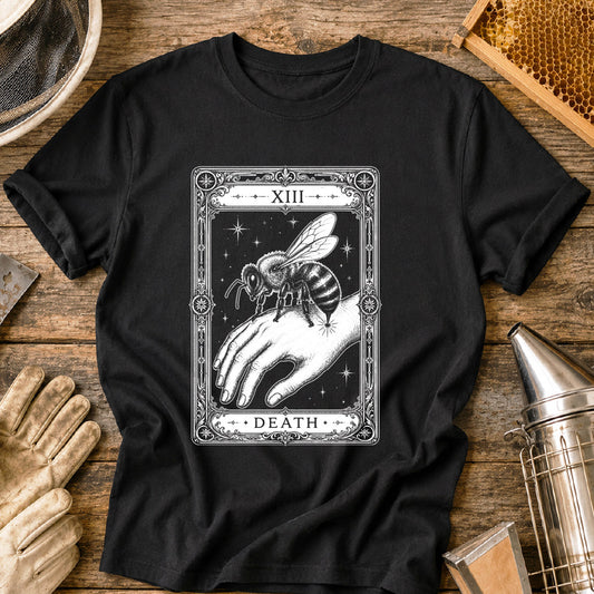 Bee Death Tarot Card T-Shirt