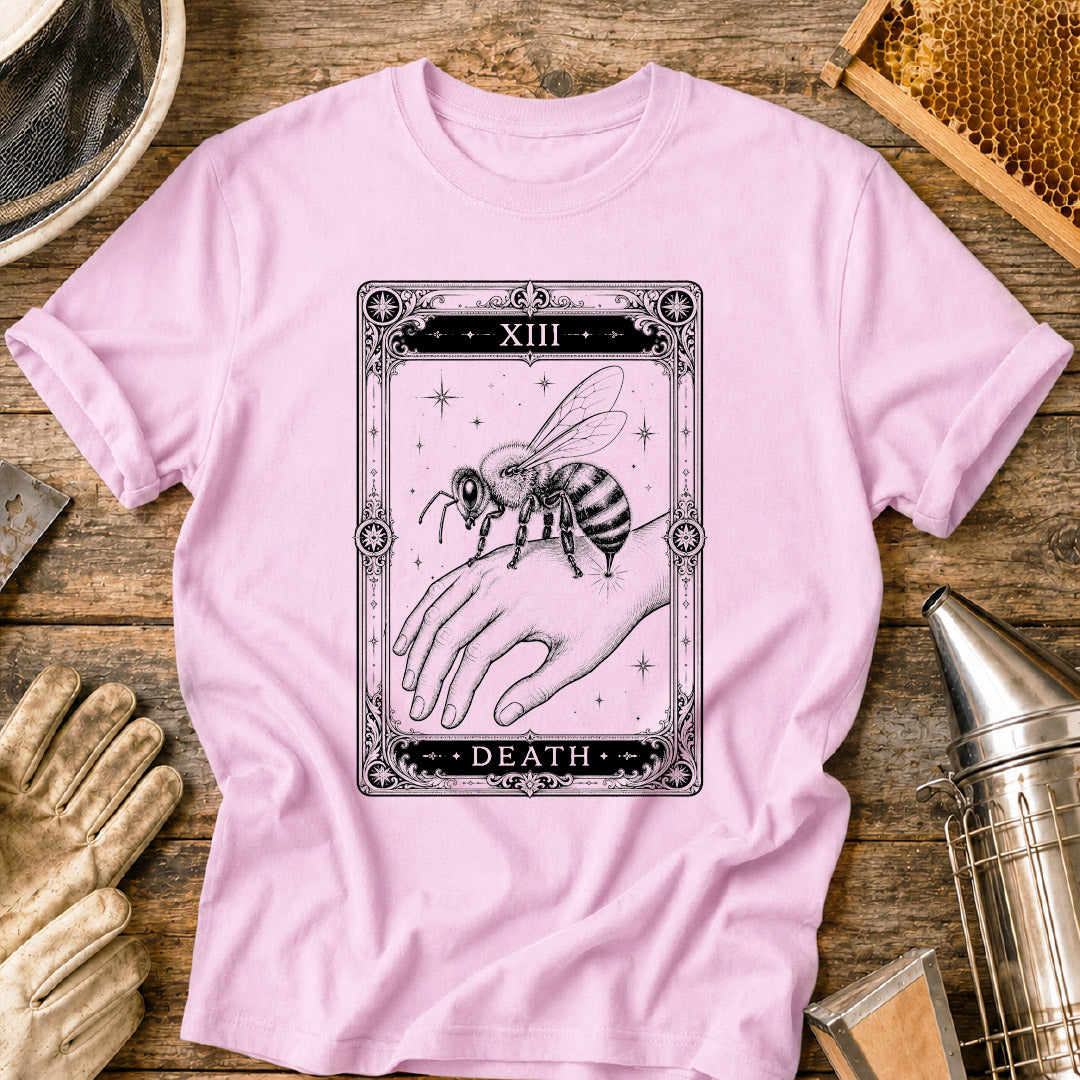 Bee Death Tarot Card T-Shirt