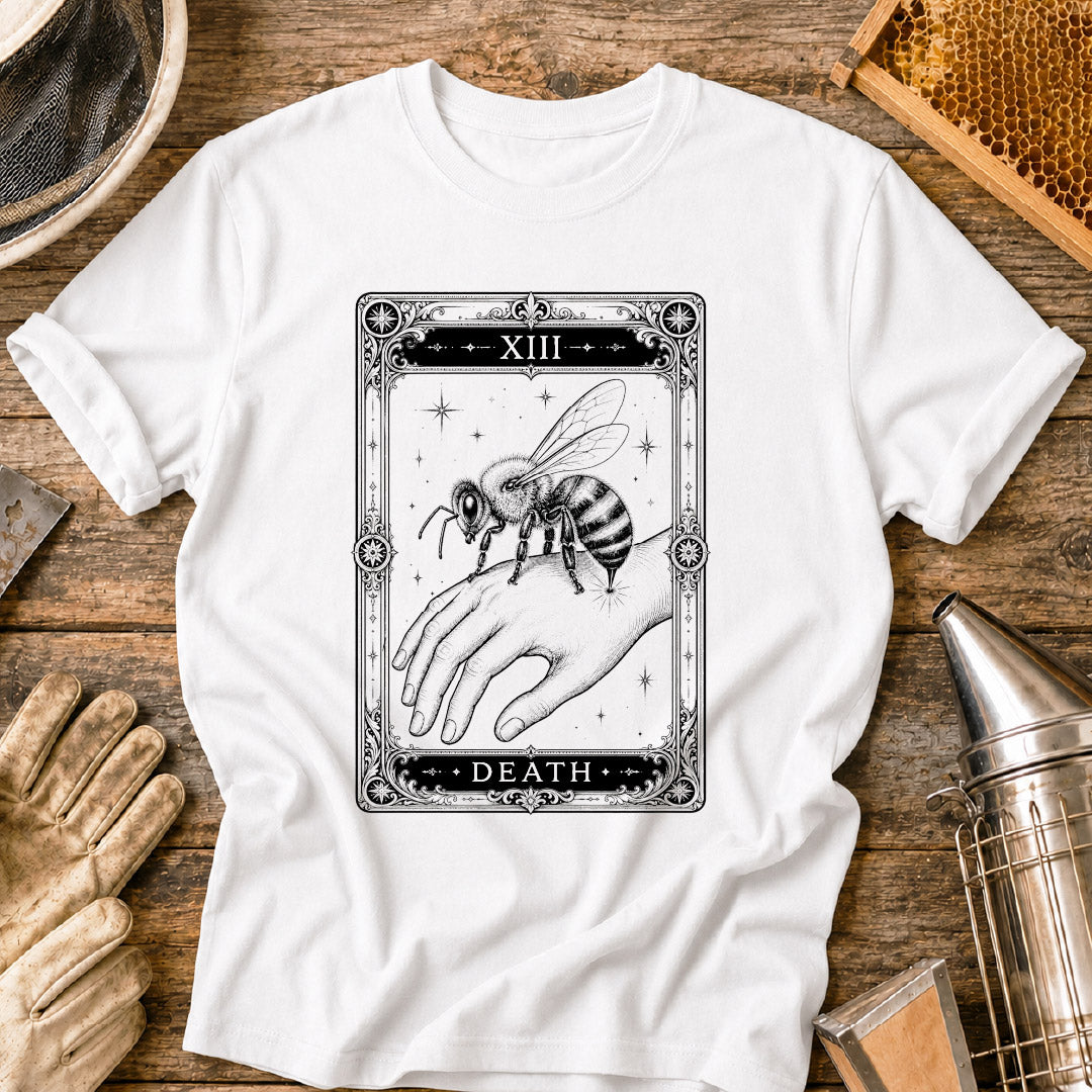 Bee Death Tarot Card T-Shirt