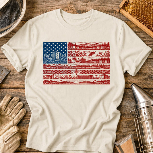 Vintage American Flag T-Shirt
