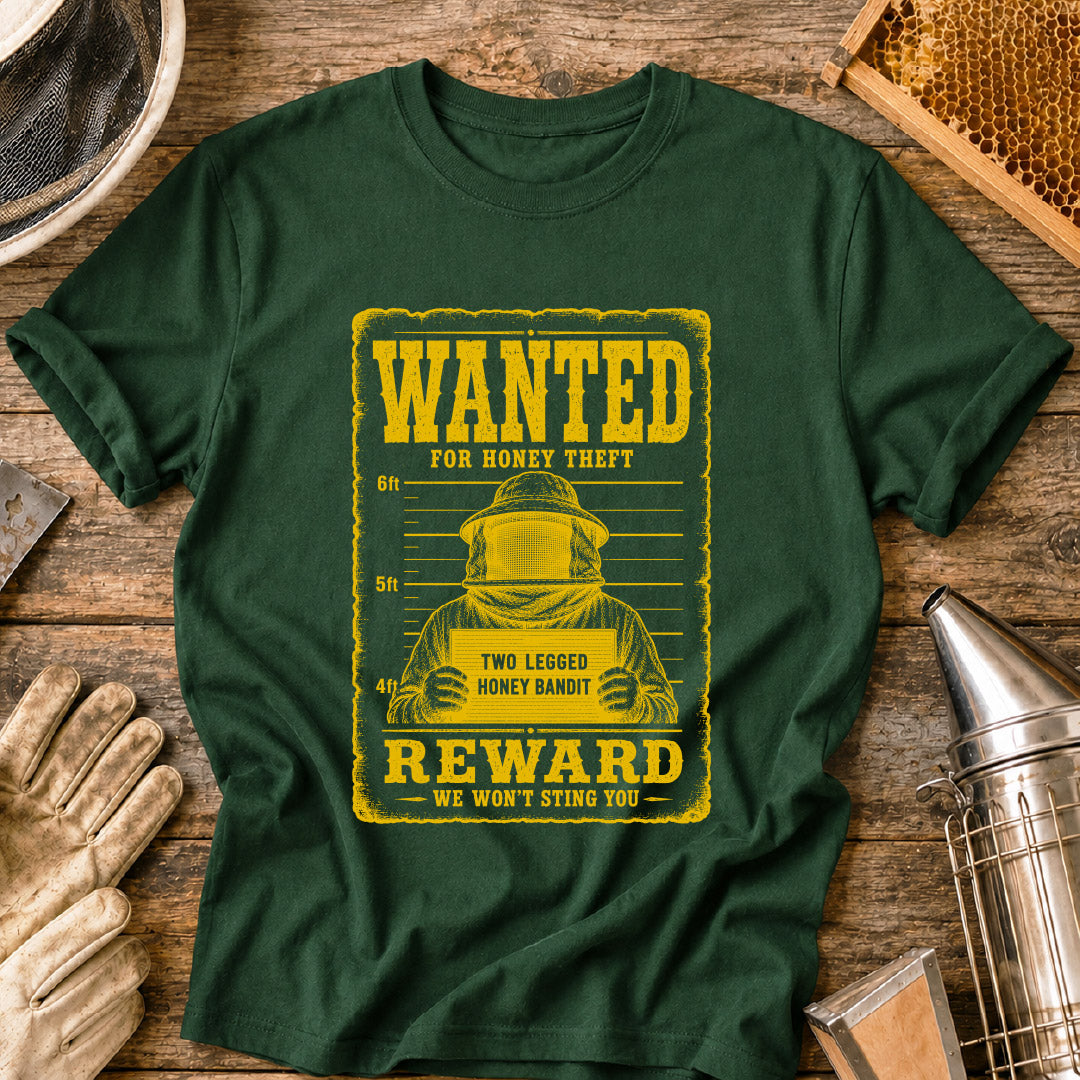 Wanted for Honey Theft T-Shirt