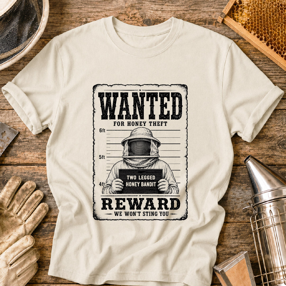 Wanted for Honey Theft T-Shirt