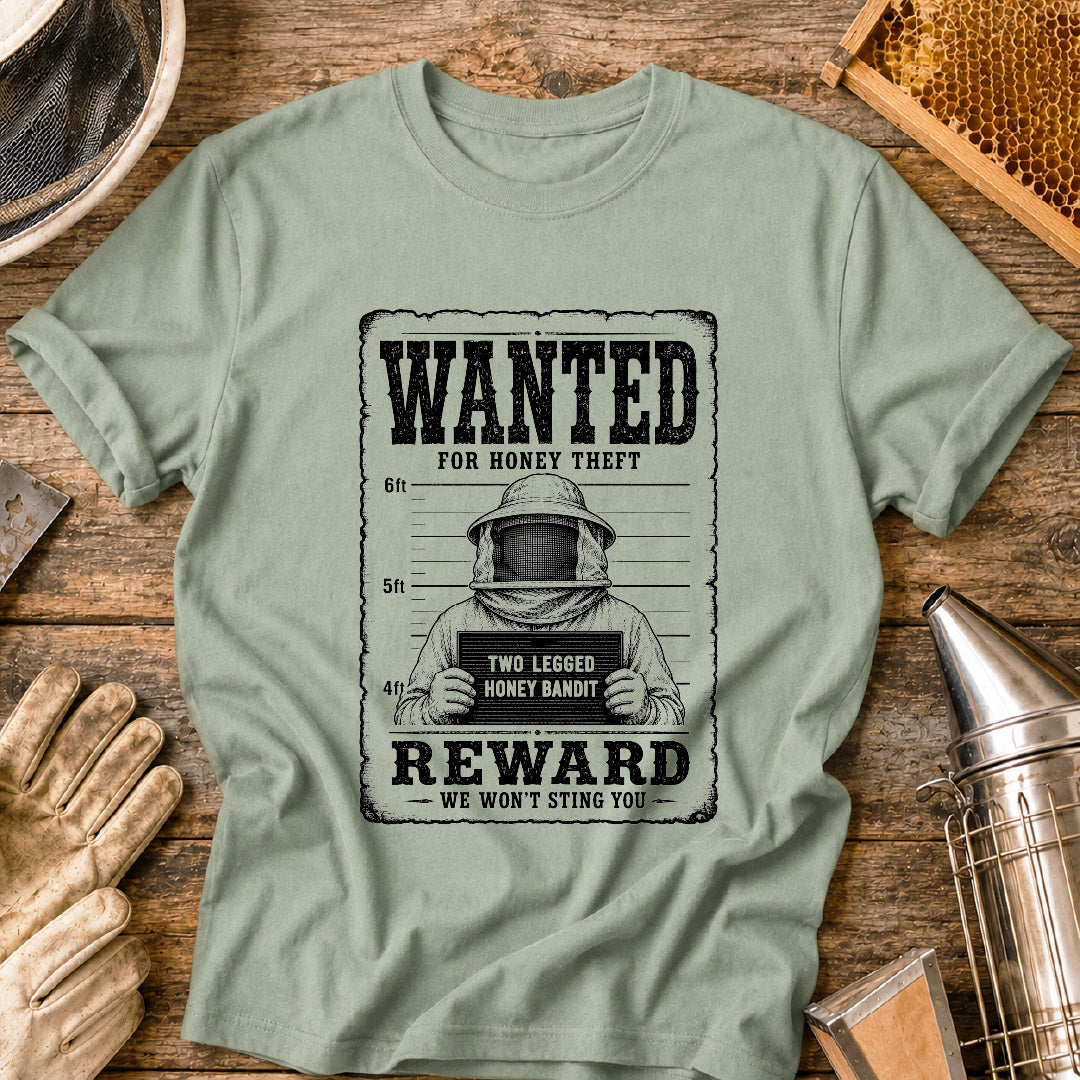 Wanted for Honey Theft T-Shirt
