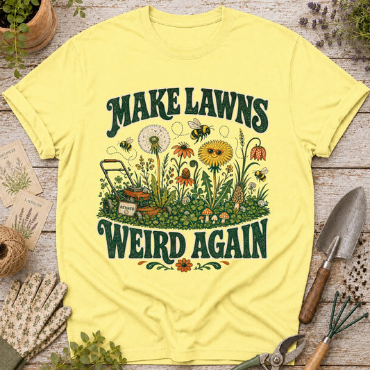 Make Lawns Weird Again T-Shirt