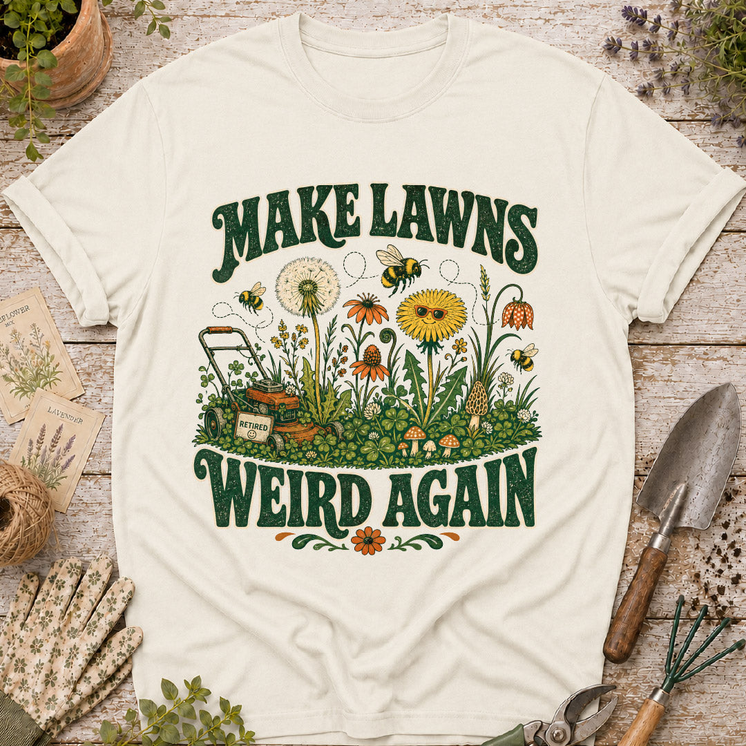 Make Lawns Weird Again T-Shirt